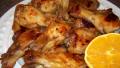 Sweet and Hot Orange Wings created by Elly in Canada