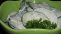 Gurkensalat (Cucumber Salad) created by teresas
