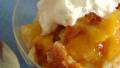 Fresh Peach Cobbler (Or Berry Cobbler) created by Marg CaymanDesigns 