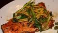 Sesame Crusted Trout With Ginger Scallion Salad created by Dr. Jenny