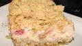 Rhubarb Cheesecake Bars created by Boomette