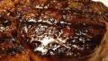 Bourbon Barbecued Rib-Eye Steaks created by Diana Shining Star