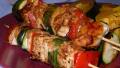 Sour Cream-Dijon Marinated Chicken Kabobs created by justcallmetoni