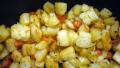 Pan-Browned Potatoes With Red Pepper and Whole Garlic created by Junebug