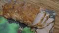 Applesauce Topped Pork Loin Roast created by Alisa Lea