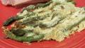 Cheesy Baked Asparagus created by Parsley