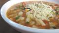 Quick Minestrone Soup created by Chef floWer