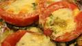 Baked Pesto Tomatoes created by Leggy Peggy