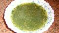 Egyptian Molokheya (Green Spinach-Like Soup) created by cooking in cairo...