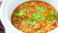 Crock Pot Mexi-Meatball Rice Soup created by DianaEatingRichly