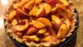 Fresh Peach Pie (No Bake) With Oil Pastry Crust created by mtnmel