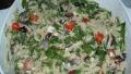 Wild Oats Greek Orzo and Spinach Salad created by DogAndCatDoc