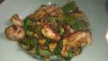 Chicken With Walnuts, Bell Peppers (Capsicum) and Green Onions created by threeovens