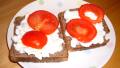 Cottage Cheese and Tomato on Toast created by Perfect Pixie