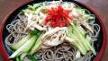 Soy Chicken and Green Tea Noodle Salad created by Rinshinomori