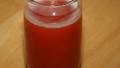 Homemade Tomato Juice (Without Tomatoes) (Low Fat) created by Miss Diggy