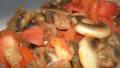 Mushroom, Tomato and Onion Saute created by katia