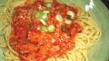 Sofia Loren's Pasta Sauce With Onions and Pancetta created by Karen Elizabeth