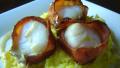 Bacon-Wrapped Scallops With Cream Sauce created by karenury