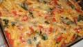 Ziti Baked With Spinach, Tomatoes, and Smoked Gouda created by SweetySJD