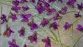 Homemade Crystallised Flowers - Violets created by French Tart