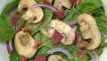 Spinach, Bacon & Mushroom Salad created by Mamas Kitchen Hope
