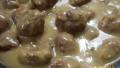 Buffalo Meatballs & Gravy created by Toadi