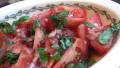 Tomato and Garlic Salad (Salat Iz Pomidorov S Chesnokom) created by Derf2440