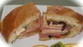 Muffuletta Olive Salad & Sandwich Recipe created by FrenchBunny