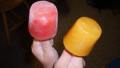 Frozen Fruit Nectar Popsicles created by Chef on the coast