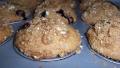 Banana-Blueberries Crumb Muffins created by Hill Family