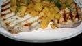 Grilled Swordfish With Pineapple-Plantain Chutney created by kymgerberich