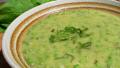 Soupe a L'oseille Et Aux Petits Pois - Sorrel and  Pea Soup created by French Tart