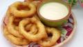 Caribbean Lime Onion Rings With Spicy Dipping Sauce created by TasteTester