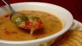 Creamy Stuffed Bell Pepper Soup for One created by VickyJ