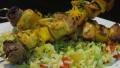 Exotic Chicken Kebabs created by The Flying Chef