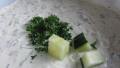 Cucumber-Mint Raita created by Leggy Peggy