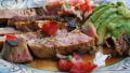 Seared Tuna With Japanese Salsa created by Andi Longmeadow Farm