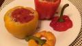Ground Turkey Stuffed Sweet Bell Peppers created by The 500 Chef