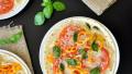 Grilled Chicken Margherita Tostada Pizzas created by SharonChen