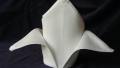 Serviette/Napkin Folding, the Fleur De Lis created by kiwidutch