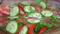Simple Healthy Summer Salad, Green and Tossed created by Bergy