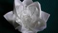 Serviette/Napkin Folding, Marie's Lily Pad Variation, Lotus created by kiwidutch