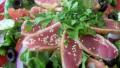 Fresh Seared Tuna Steak Salad created by Parsley