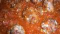 Italian Style Meatball Recipe created by NELady