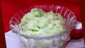 Cucumber Lime Jello Salad created by Annacia