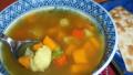 Cauliflower & Sweet Potato Curry Soup created by Bergy