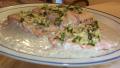 Salmon With Basil Champagne Cream Sauce created by WiGal