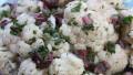 Cauliflower, Anchovy and Olive salad created by Leggy Peggy