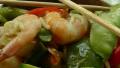 Stir-Fry Prawns / Shrimps With Vegetables and Fresh Thai Noodles created by Andi Longmeadow Farm